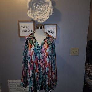 Vibrant Multicolor Women's Blouse